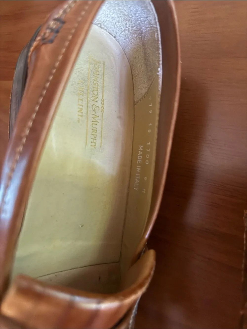 Vintage Johnston & Murphy Brown Leather Loafers